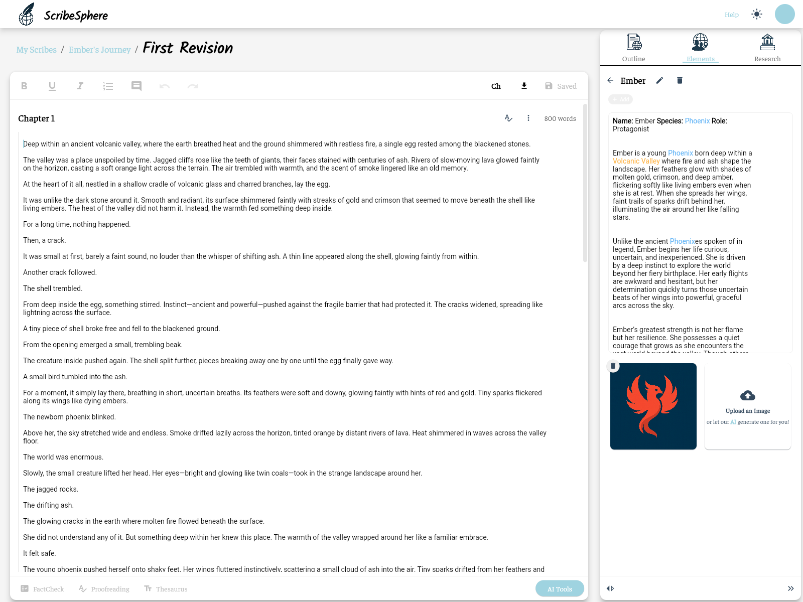Editor + element management